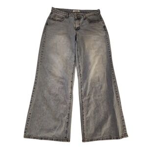 RSQ Low Rise Baggy jeans Women's 30 Light Wash Blue Denim Skater Y2K 90s Grunge